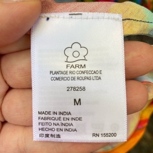 Farm Rio Cover-Up Wrap Dress - Picture 6 of 6